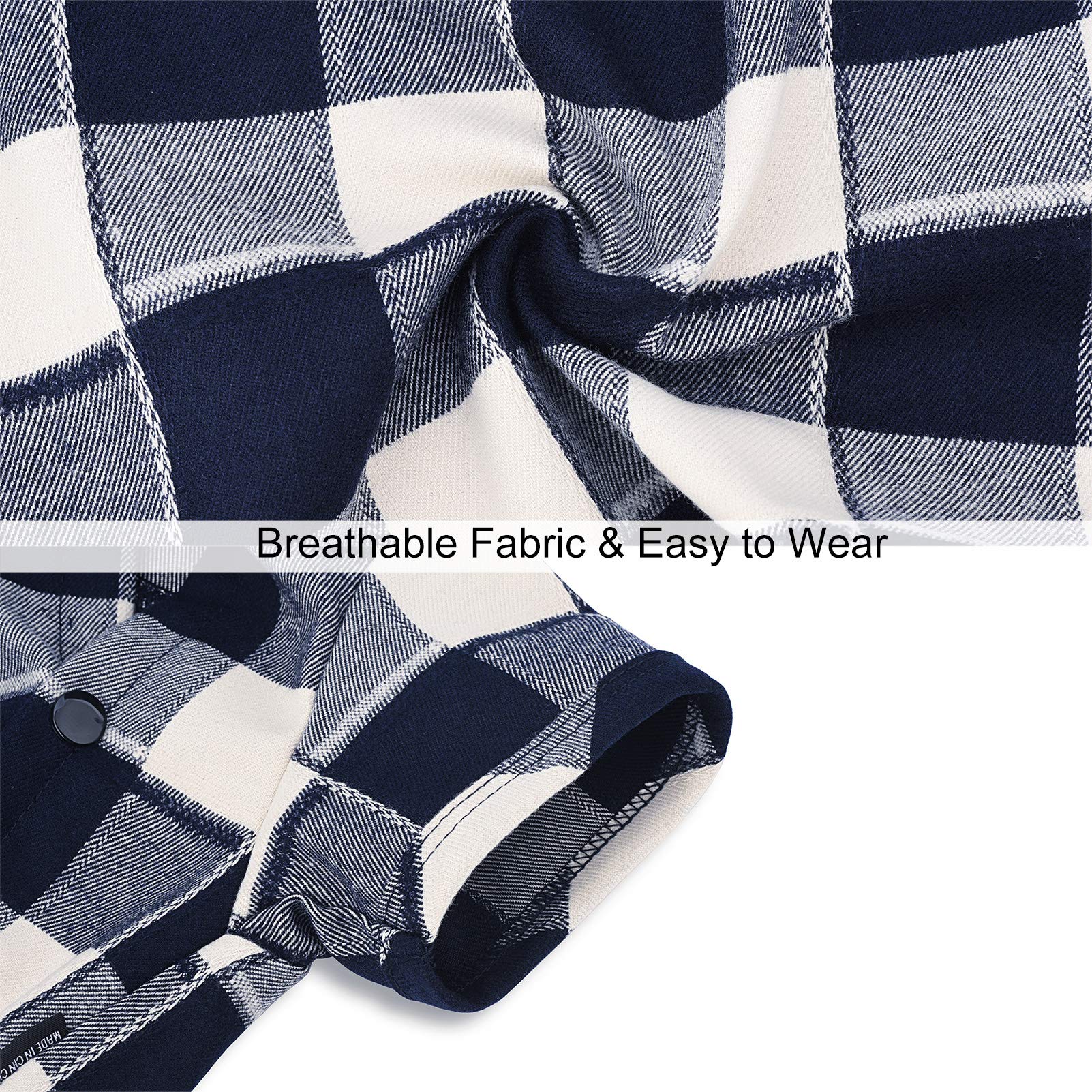Ctilfelix Dog Shirt Plaid Puppy Clothes For Small Medium Large Dogs Cats Boy Girl Kitten Soft Pet T-Shirt Breathable Tee Outfit